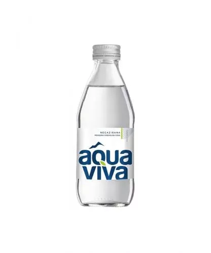 Вода Aqua Viva /Аква Вива 0,25 л. без газа (24 шт.) стекло - основное фото