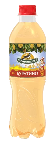 Черноголовка Лимонад Буратино 0,5 л. ПЭТ (12 бут.) - основное фото