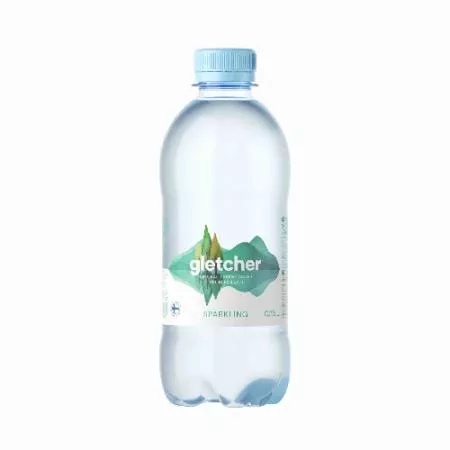 Вода GLETCHER/ Глетчер, 0,35л газированная, 12 бут. - основное фото