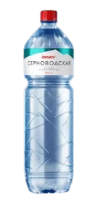 Вода Серноводская горная питьевая 1,5л. газированная (6 бут) - основное фото