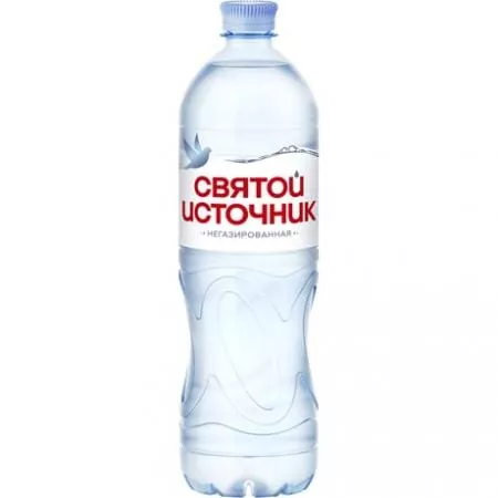 Вода Святой источник 1 л. без газа (12 бут.) - основное фото