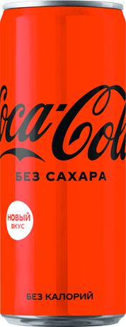 Coca-Сola / Кока-Кола Zero 0,33л. (12 шт) - основное фото