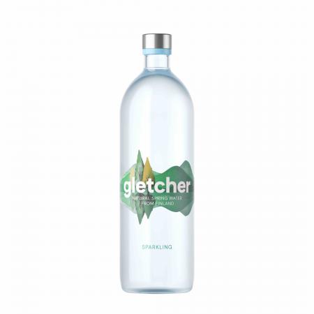 Вода GLETCHER/ Глетчер, 0,75л газированная, стекло 6 бут. - основное фото