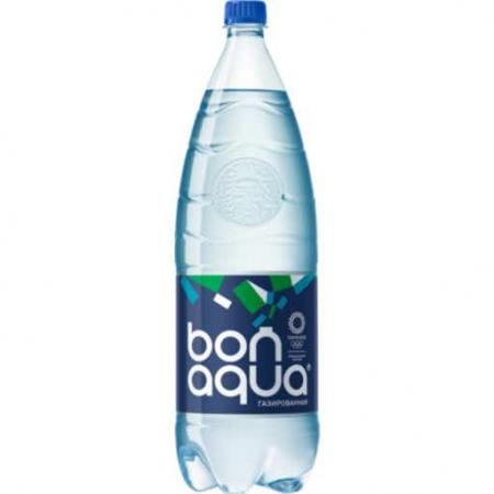Вода БонАква / BonAqua 2л. газ. (6 бут.) - основное фото