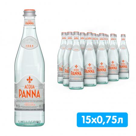 Вода Acqua Panna / Аква Панна 0,75л. без газа (15 бут) стекло - основное фото
