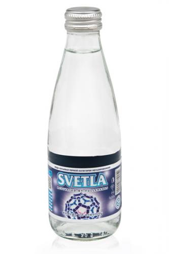 Вода Svetla / Светла 0.25 л. без газа стекло (24 шт) - основное фото