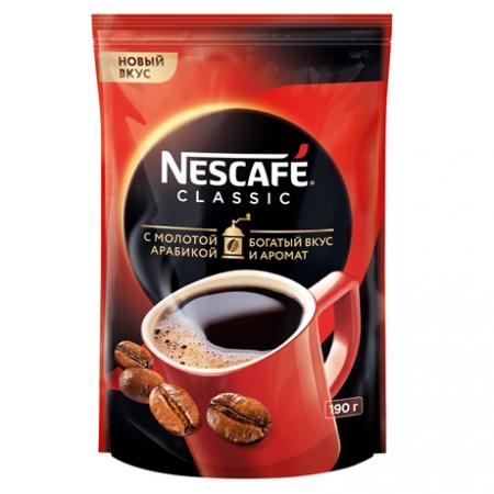 Кофе NESCAFE CLASSIC/НЕСКАФЕ КЛАССИК 190 гр м/у (1 шт)  - основное фото
