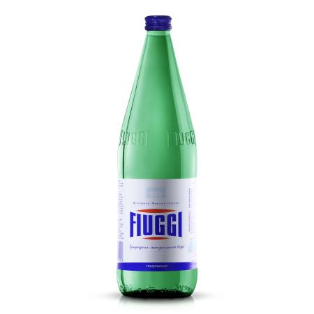 Минеральная вода Fiuggi / Фьюджи 1 л. газ. (6 бут) стекло - основное фото
