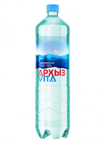 Вода Архыз VITA 1.5 л. газированная (6 бут.) - основное фото