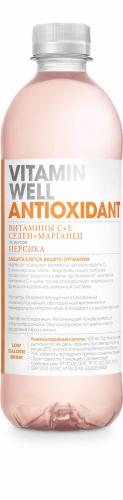 Vitamin Well Antioxidant,0,5л, персик (12) ПЭТ - основное фото