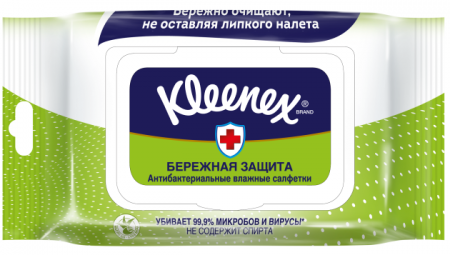 Влажные салфетки Kleenex (40 шт.) - основное фото