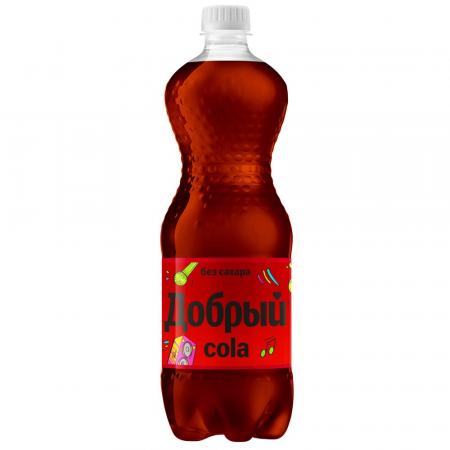 Напиток Добрый Кола без сахара 1лПЭТ (12) - основное фото