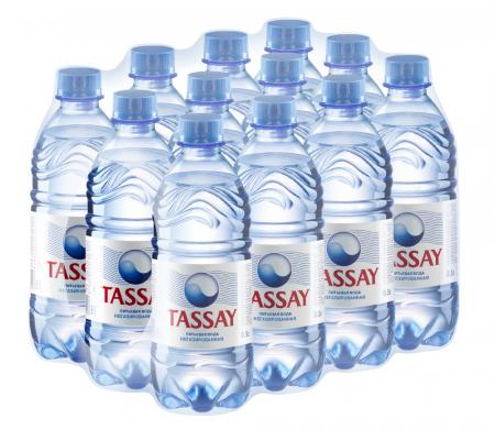 Вода Тассай (TASSAY) 0,5 л. б/газ. ПЭТ (12шт) - основное фото