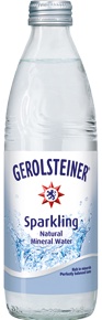 Gerolsteiner Sparkling 0,33 л. газированная (24 бут) стекло - основное фото