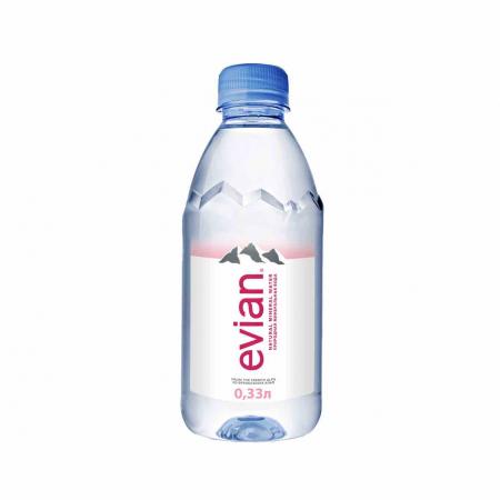 Вода Evian / Эвиан 0,33 л. без газа (24 бут.) - основное фото