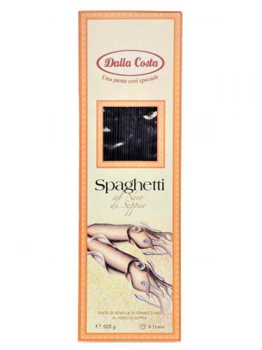 Спагетти Dalla Costa нери с чернилами каракатицы, 500г - основное фото