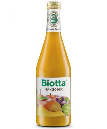 Biotta/Биотта 0.5л из экзотических фруктов «Манго микс» био-сок (6 шт) стекло - основное фото