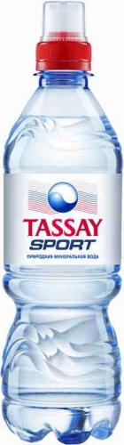 Тассай (TASSAY) 0,5 л. минеральная б/г спорт ПЭТ (12шт) - основное фото