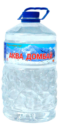 Вода Аква Домбай 5л. (2 бут.) - основное фото