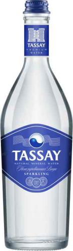 Тассай (TASSAY) 0,75 л. минеральная газированная, стекло (6шт) - основное фото