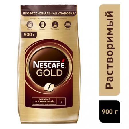 Кофе NESCAFE GOLD/НЕСКАФЕ ГОЛД 900 гр м/у (1 шт) - основное фото