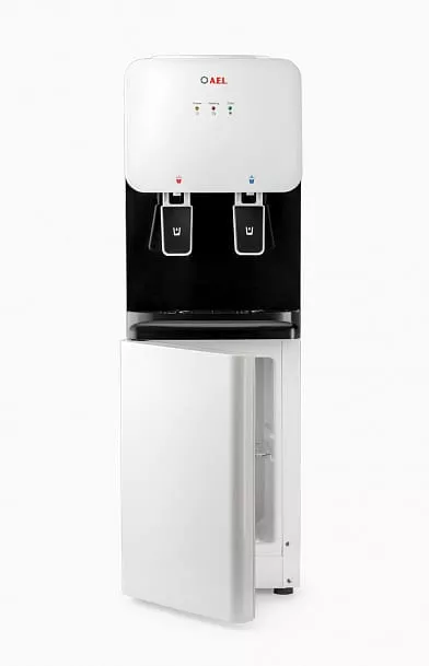Кулер AEL 85LCc white/black со шкафчиком 7л. - дополнительное фото