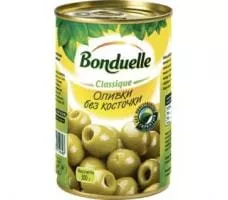 Оливки  без косточки ж/б 300г. BONDUELLE