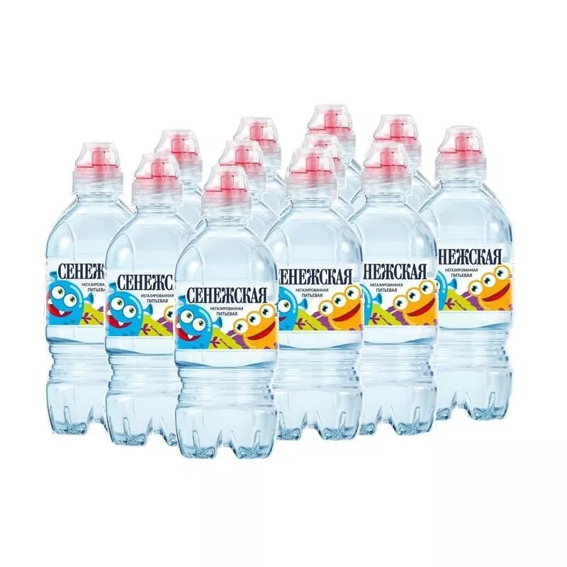 Вода Сенежская 0,35 л. Без газа спорт (12 бут.) - дополнительное фото