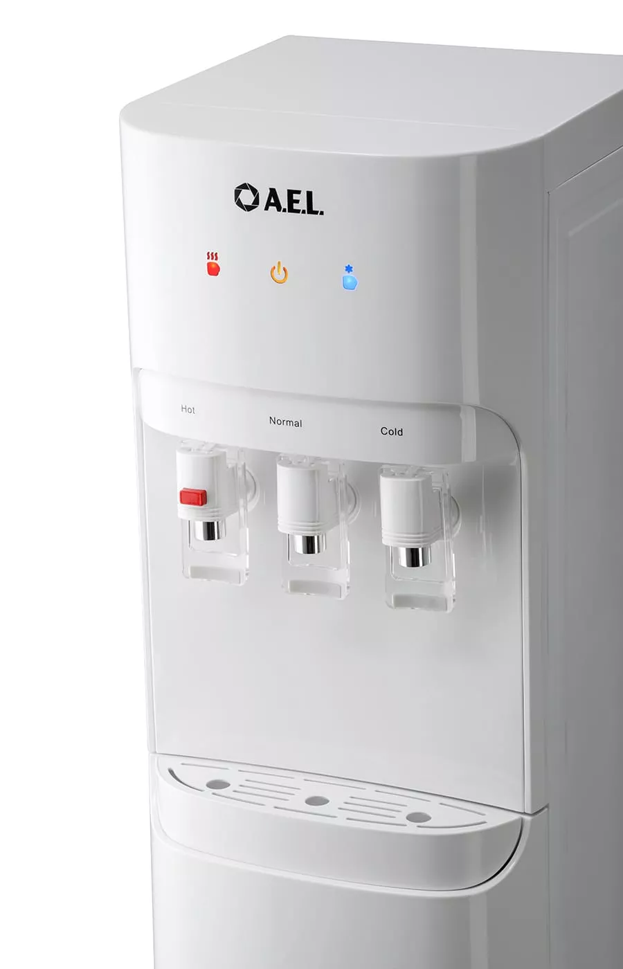 Кулер для воды LD-AEL-808a full white с нижней загрузкой бутыли - дополнительное фото
