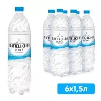 Вода Липецкий Бювет 1,5 б/г (6 шт)