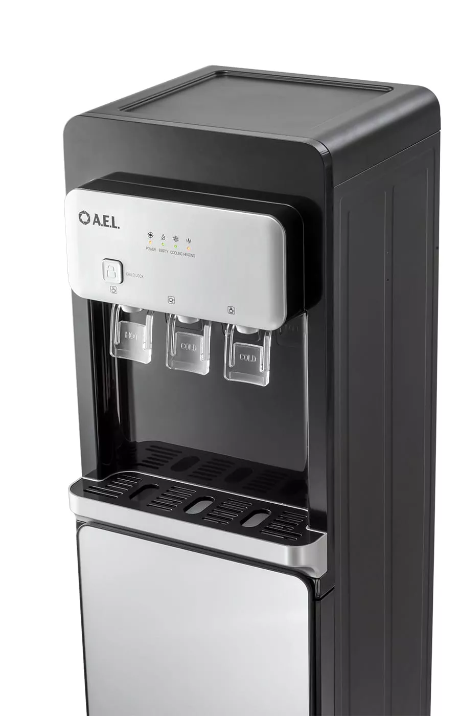Кулер для воды LD-AEL-806a black/silver - дополнительное фото