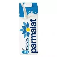 Молоко Parmalat / Пармалат 1,8% 1л. (12 шт.)
