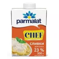 Сливки ПАРМАЛАТ 23% 500г.(12шт)