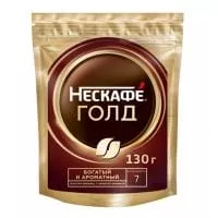 Кофе NESCAFE GOLD/НЕСКАФЕ ГОЛД 130 гр м/у (1 шт)