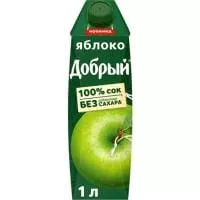 Сок Добрый Яблоко 1л. (12 шт.)