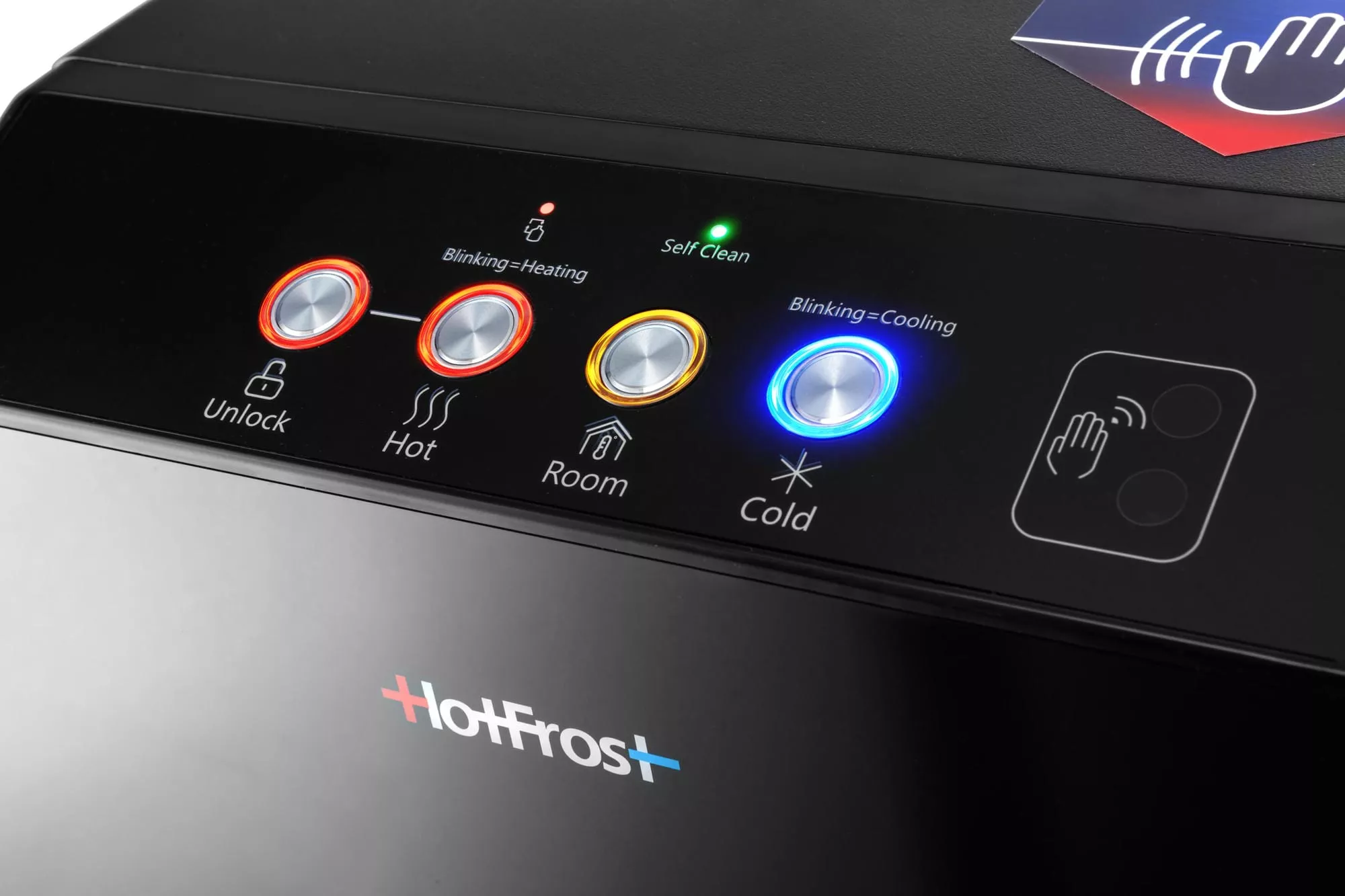 Кулер HotFrost V450AMI Black с бесконтактной подачей воды - дополнительное фото