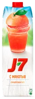 J7 Грейпфрут розовый 0,97л. (12 пак.)