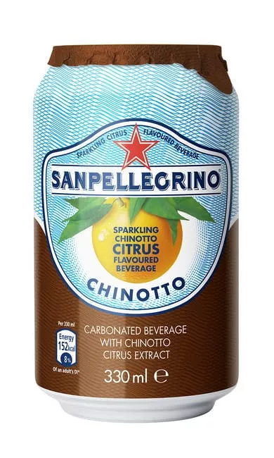 Вода San Pellegrino Померанец 0,33л. (24 шт.) - дополнительное фото