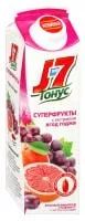 J7 Тонус Красный виноград и грейпфрут 0,9 л. (6 пак.)