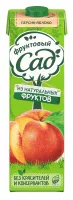 Фруктовый Сад персик - яблоко 0,95 л. (12 шт.)