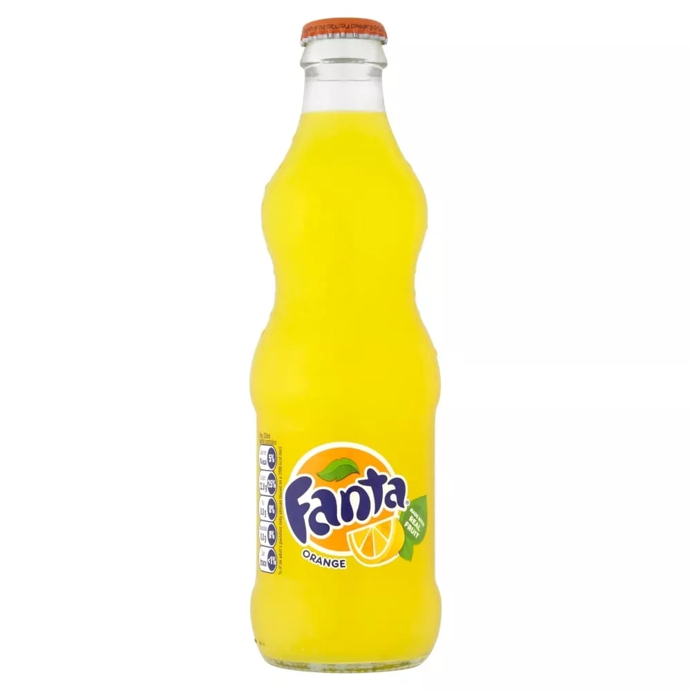 Fanta / Фанта 0,33л. импорт (24 шт) стекло - дополнительное фото