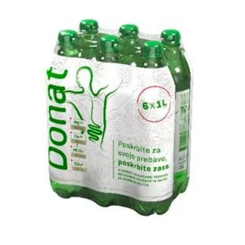 Вода Donat Mg / Донат Магний 1 л. (6 бут.) - дополнительное фото