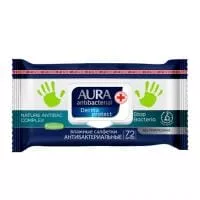 Влажные салфетки Aura (72 шт.)