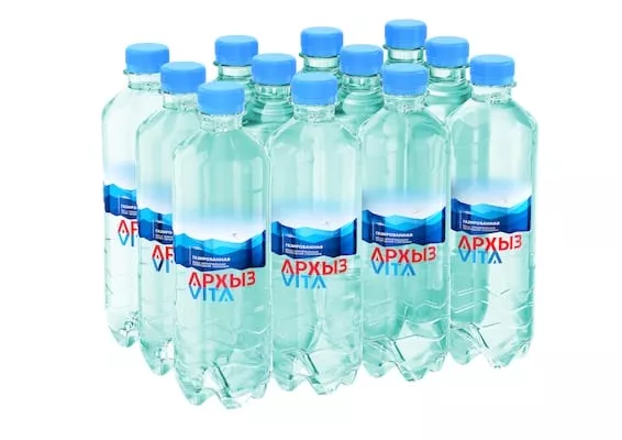 Вода Архыз VITA 0,5 л. газированная (12 бут) - дополнительное фото