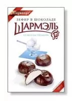 Зефир Шармэль в шоколаде вкус пломбира 250 гр