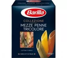 Макаронные изделия MezzePenne Tricolore /трехцветные 500г. BARILLA