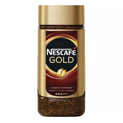 Nescafe Gold растворимый 190 гр (1шт) - дополнительное фото