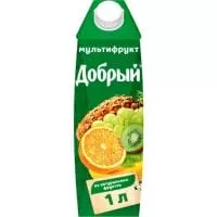Сок Добрый Мультифрукт 1л. (12 шт.)