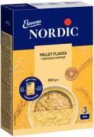 Хлопья пшенные 500г. NORDIC