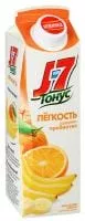 J7 Тонус Апельсин и банан 0,9 л. (6 пак.)